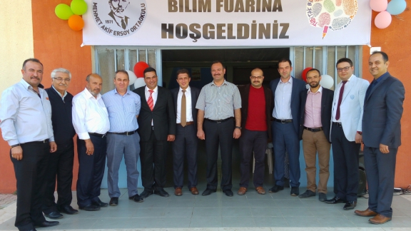Mehmet Akif Ersoy Ortaokulu TÜBİTAK Bilim Fuarı Açılışı