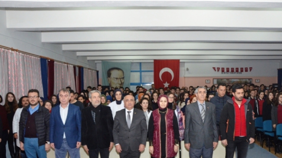 İl Milli Eğitim Müdürümüz Fazilet DURMUŞ Refik Arslan Öztürk Fen Lisesinde Düzenlenen Törene Katıldı