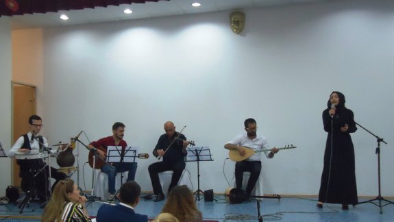 Müdürlüğümüzce Düzenlenen Türk Halk Müziği Ses Yarışması Bilim ve Sanat Merkezi Konferans Salonunda Gerçekleştirildi