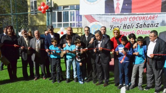 Osmangazi Ortaokulu Sentetik Saha Açılışı