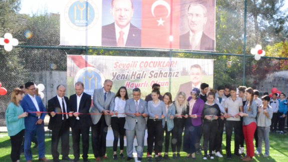 Bilecik Yavuz Selim Mesleki ve Teknik Anadolu Lisesi Sentetik Sahası Törenle Hizmete Açıldı