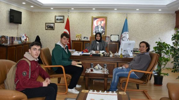 Öğrencimiz Melih Mehmet Aslanboğadan Çevre Projesi