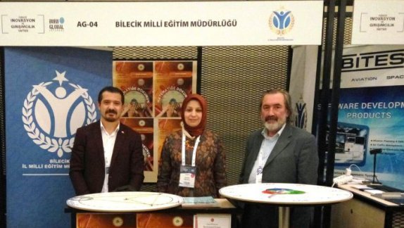 Bilecik İl Milli Eğitim Müdürlüğü Türkiye İnovasyon ve Girişimcilik Haftasında Stant Açtı