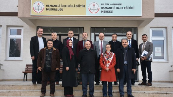 İlçe Milli Eğitim Müdürleri Toplantısı Osmaneli İlçemizde Yapıldı