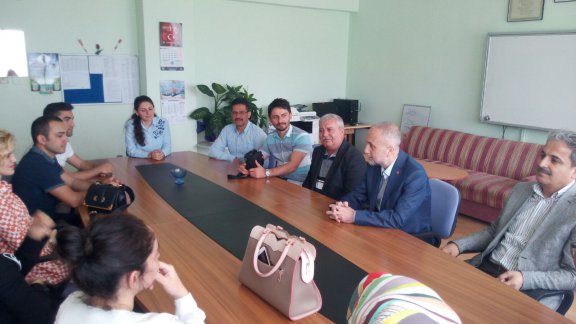 İl Milli Eğitim Müdürümüz Dr. Güsamettin Erdoğan Okullarımıza Gerçekleştirdiği Tanışma Ziyaretlerini Sürdürüyor