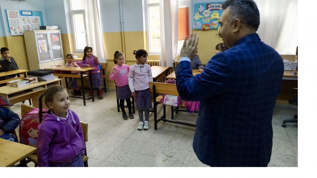 İl Milli Eğitim Müdürümüz Ramazan Çelik, Merkez Koyunköy Şehit Münir Kopuk İlkokulu ve Ortaokulunu Ziyaret Etti