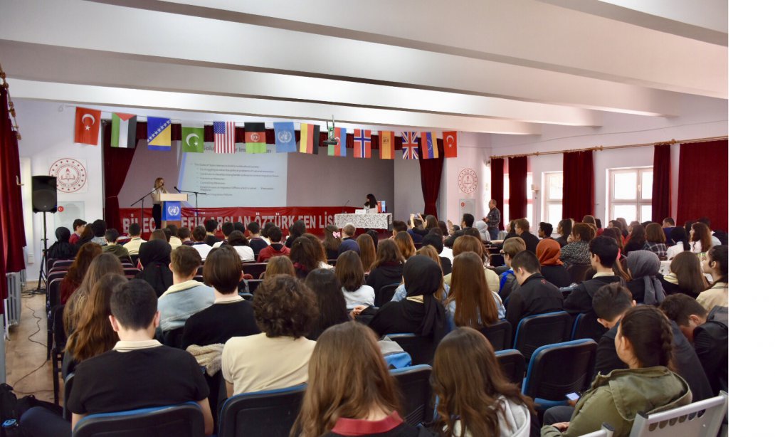 Refik Arslan Öztürk Fen Lisesi Tarafından Model Birleşmiş Milletler  (FENMUN) Konferansı Gerçekleştirildi
