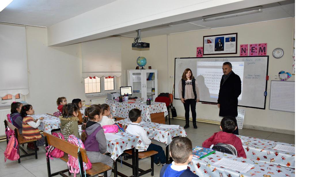 İl Milli Eğitim Müdürümüz Ramazan ÇELİK, Aşağıköy İlkokulu'nu Ziyaret Etti