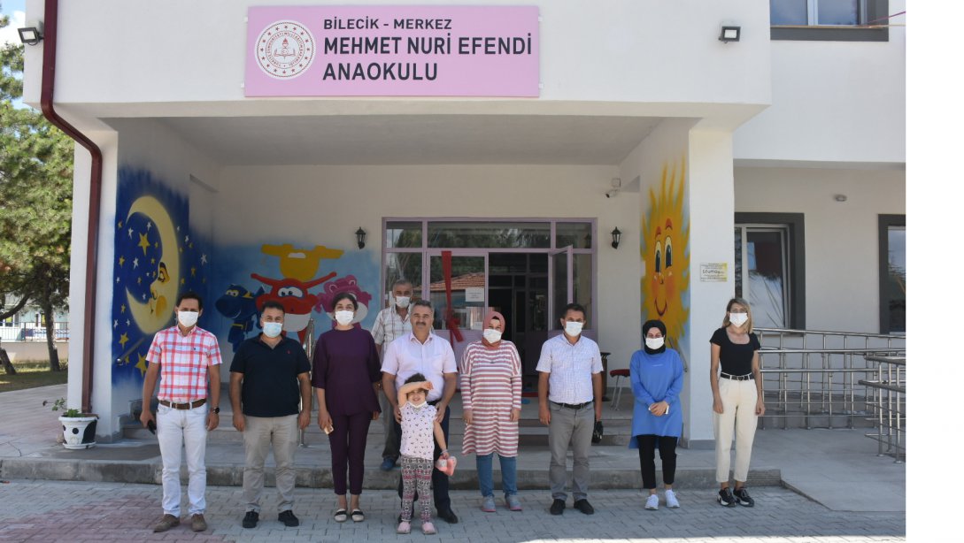 İl Milli Eğitim Müdürümüz Ramazan ÇELİK İlimizde yeni açılan Mehmet Nuri Efendi Anaokulu'nu ziyaret etti.