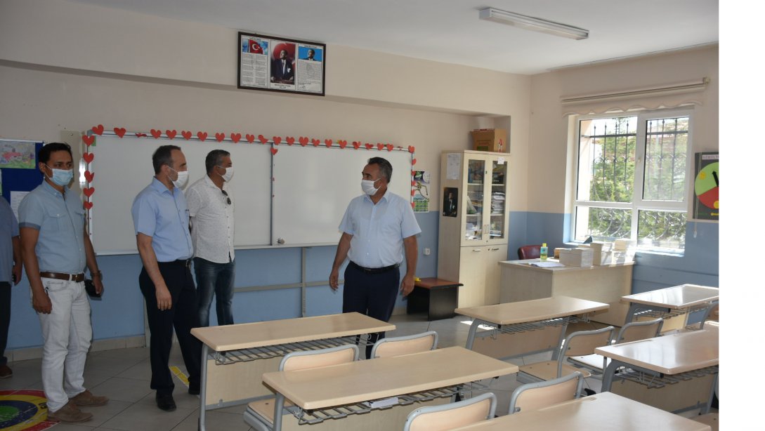 İl Milli Eğitim Müdürümüz Ramazan ÇELİK Okul Ziyaretlerine Devam Ediyor