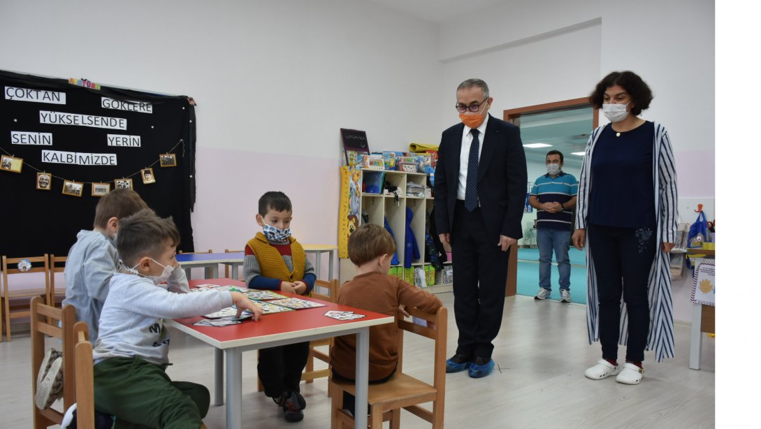 İl Milli Eğitim Müdürümüz Mustafa Sami AKYOL İlimiz Anaokullarını  Ziyaret Etti.