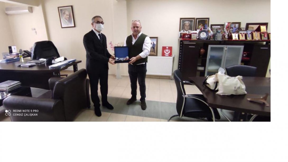 İl Milli Eğitim Müdürümüz Mustafa Sami AKYOL'dan BİEN Seramik Fabrikasını ziyaret etti.