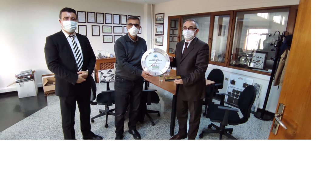 İl Milli Eğitim Müdürümüz Mustafa Sami AKYOL SİLKAR Madencilik Fabrikasını ziyaret etti.