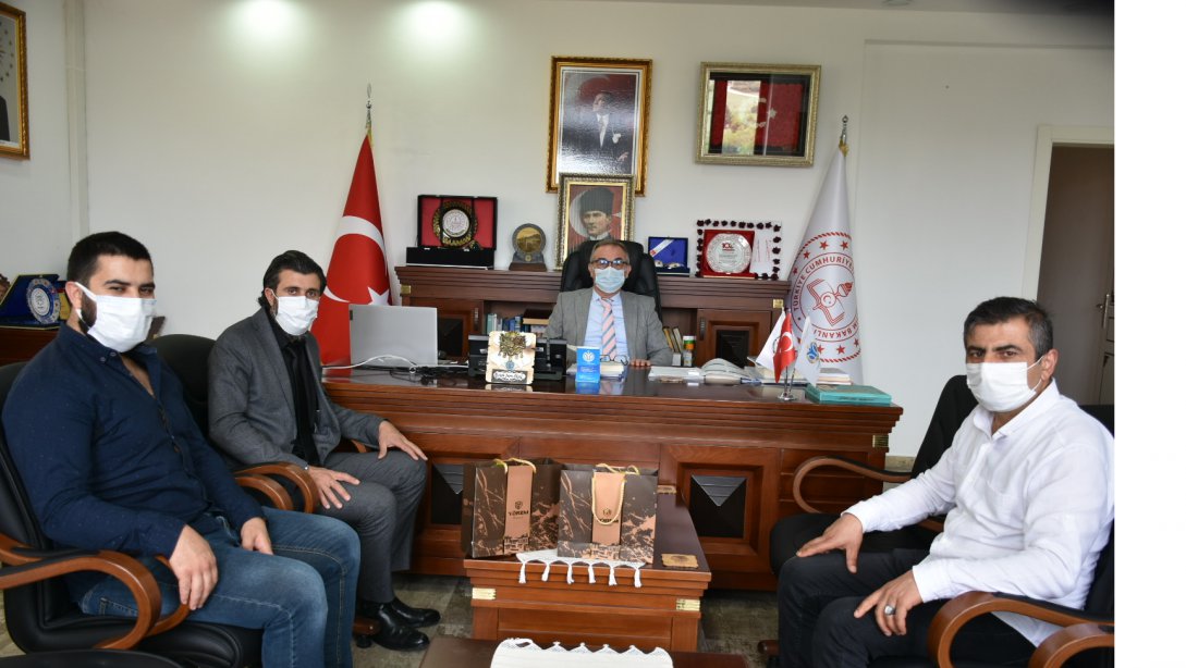 Osmanlı Ocakları Osmaneli İlçe Başkanlığı, İl Milli Eğitim Müdürümüz Mustafa Sami AKYOL'u Ziyaret Etti.