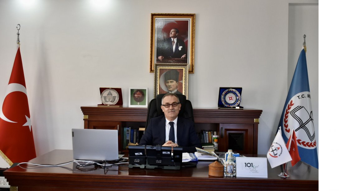 İl Milli Eğitim Müdürümüz Mustafa Sami AKYOL'un, 10 Kasım Atatürk'ü Anma Günü Mesajı