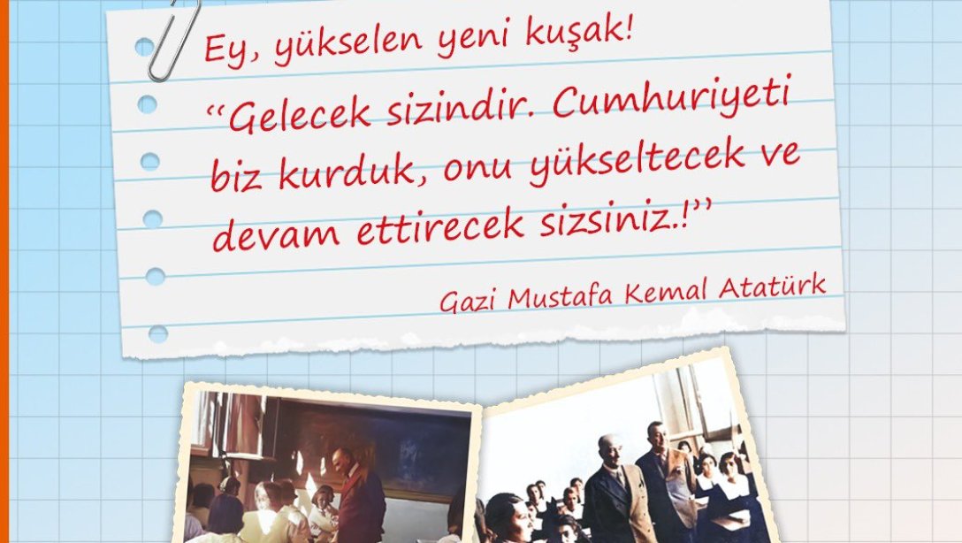 Cumhuriyet Haftasının ilk dersi 