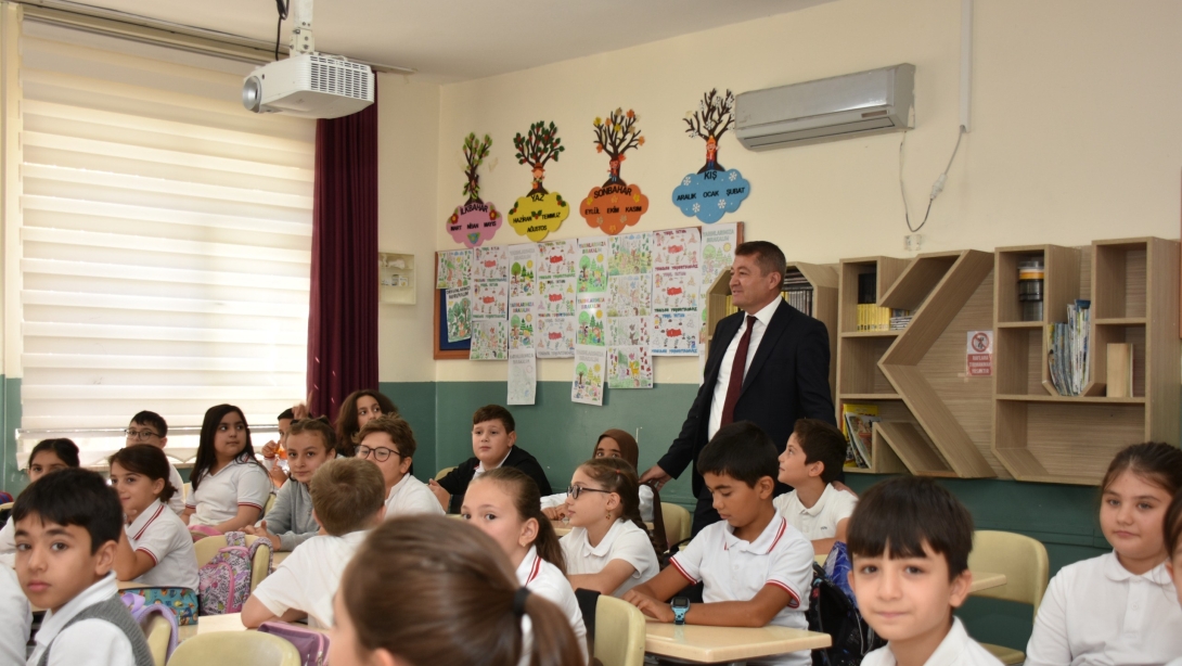 İl Milli Eğitim Müdürümüz Serdal Şimşek Kozabirlik İlkokulunu ziyaret etti. 