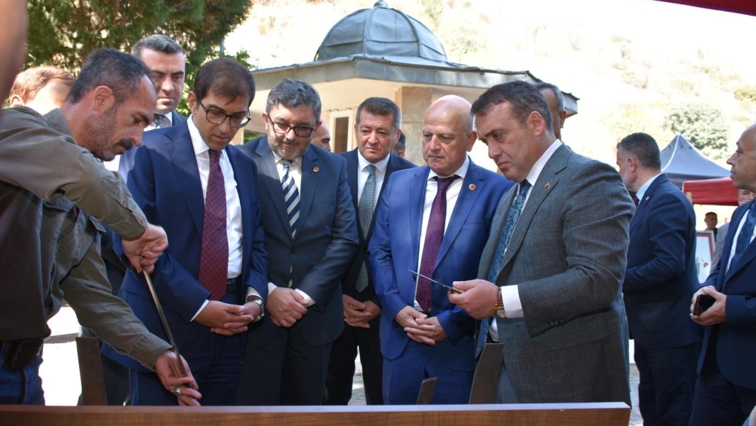İl Millî Eğitim Müdürümüz Serdal Şimşek, Şeyh Edebali'yi Anma ve Ahilik Haftası kapsamında Şeyh Edebali Türbesi'nde düzenlenen kutlama programına katıldı.